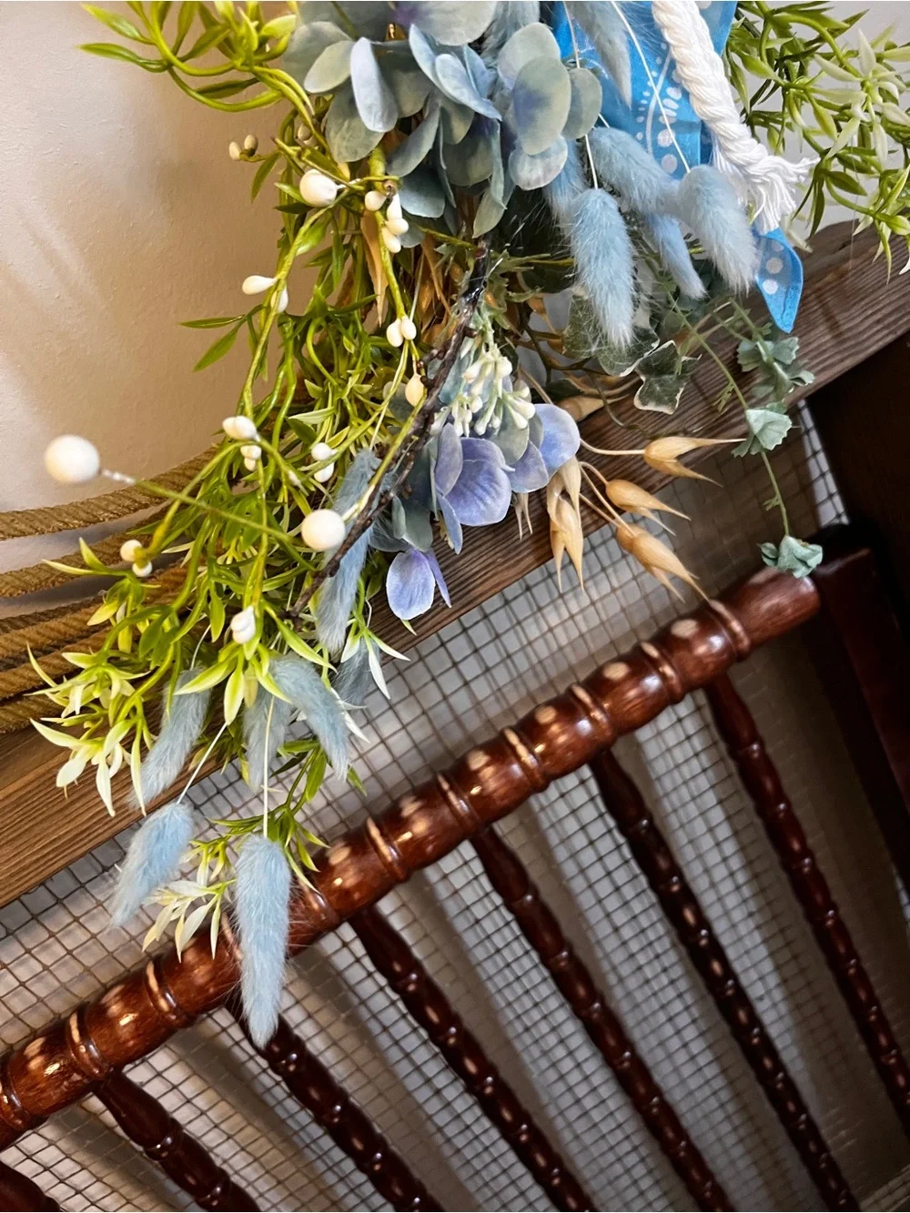 Authentic Lariat Rope Wreath Western Cottage Farmhouse Decor